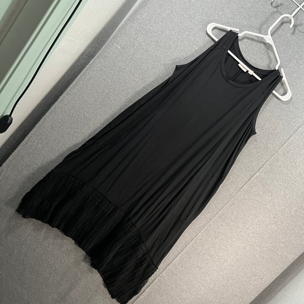 LOGO by Lori Goldstein Regular Rayon 230 Dress with Broomstick Black, Medium - Picture 4 of 9